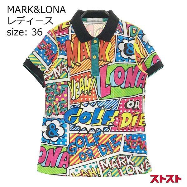 マークアンドロナMARK&LONA マークアンドロナ 半袖ポロシャツ36 - ウエア