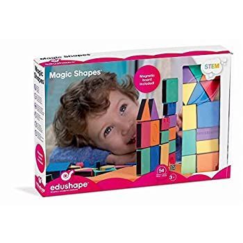 【中古】[エデュシェイプ]Edushape Magic Shapes 54 Piece Foam Blocks 9750054 [並行輸入品]
