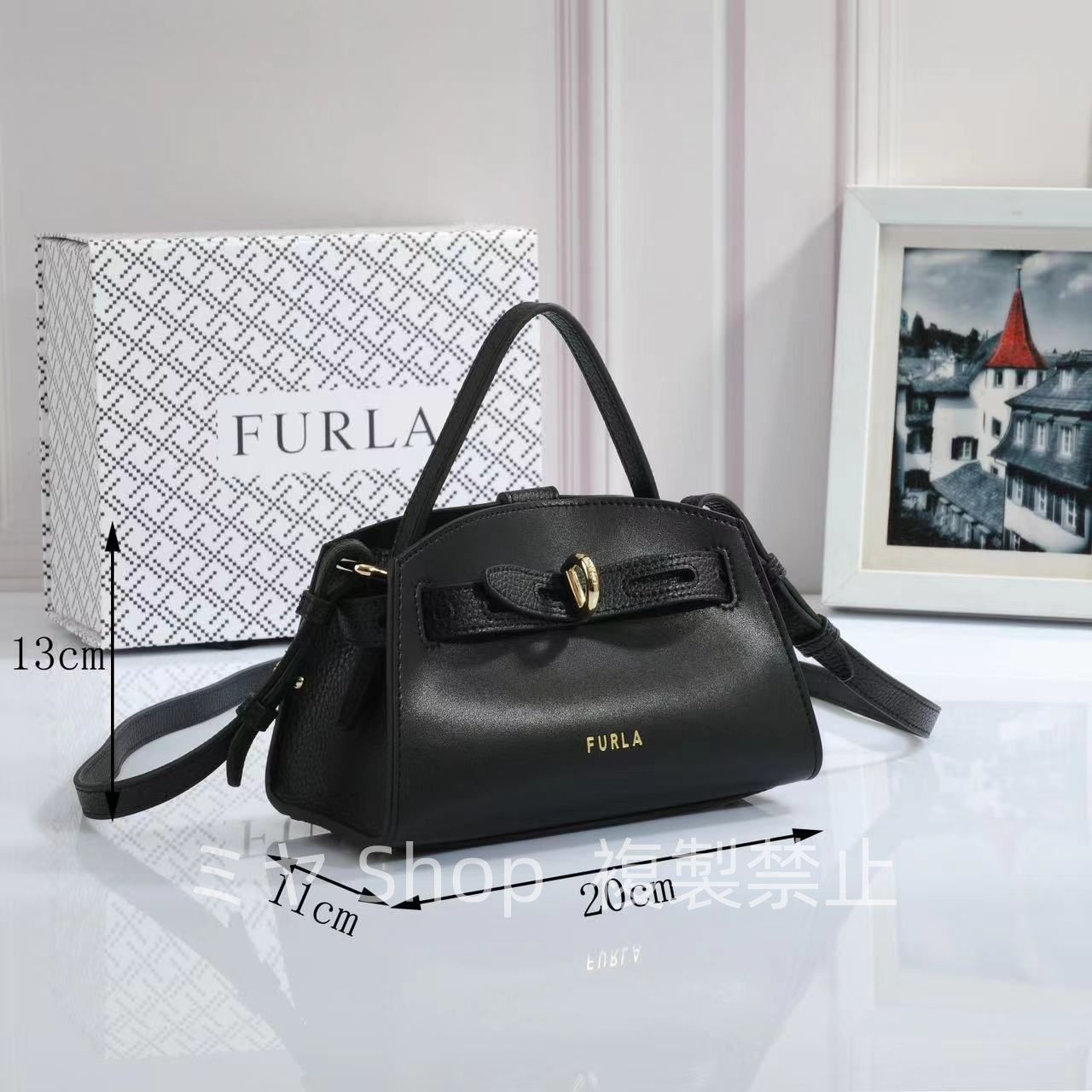 大人気新品FURLA フルラマルゲリータ ミニ ショルダーバッグ ハンドバッグ2way ターンロック4色選択 - メルカリ