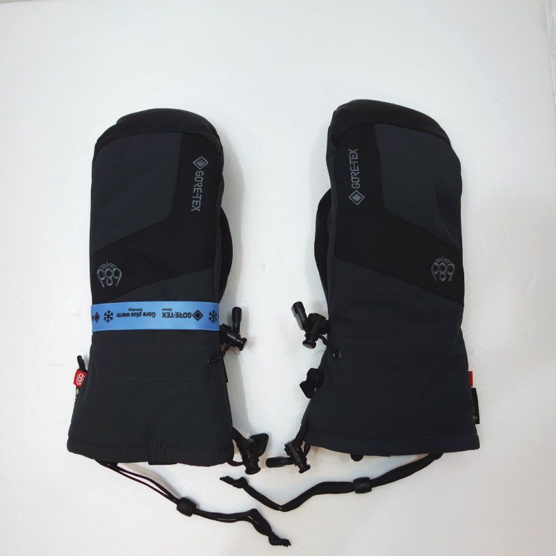 即納】○23-24 686 工場 GORE-TEX LINEAR MITTEN カラー:CHARCOAL M