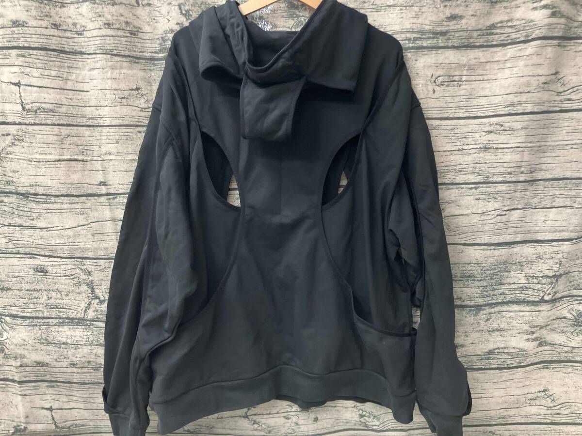 SURGERY】remake over pigment hood jacket SURGERY】surgery remake