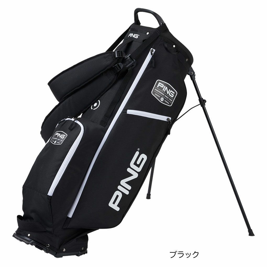 PING ストライプデザイン スタンドバッグ PING ピンゴルフ NATIVE LIGHT ネイティブ ライト スタンド