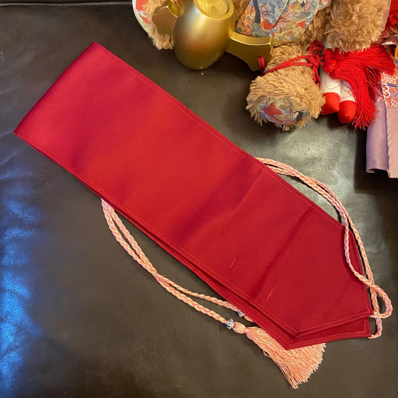 着物 リメイク ワンピース ドレス 洗える 化繊 帯サッシュベルト 和洋折衷 レトロ 古着 ハンドメイド くすみラベンダーの花々 KW-1126 NEXPOTALLINN_EU