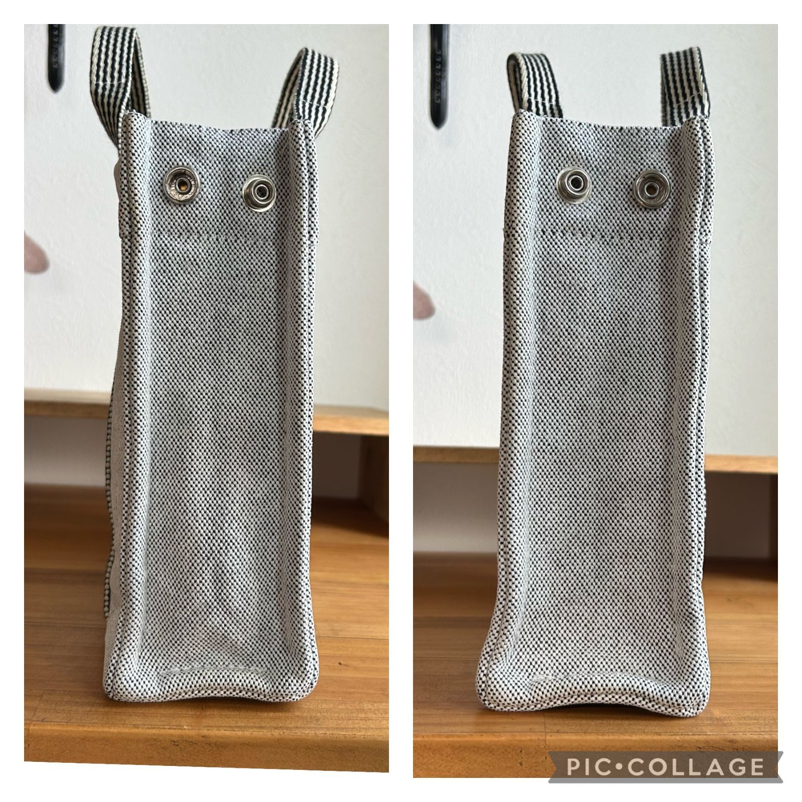 人気色✦HERMES エルメス ニューフールトゥ PM グレー ブラック