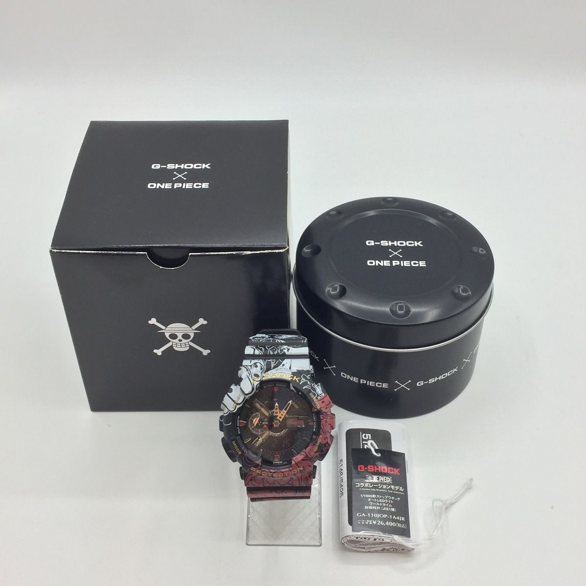 G-SHOCK×ONE PIECEコラボ GA-110JOP-1A4JR 【公式通販】