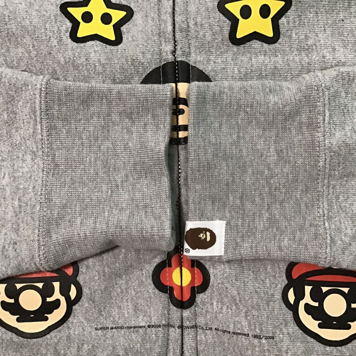 Nintendo × BAPE マリオ マイロ フルジップ パーカー Mサイズ a