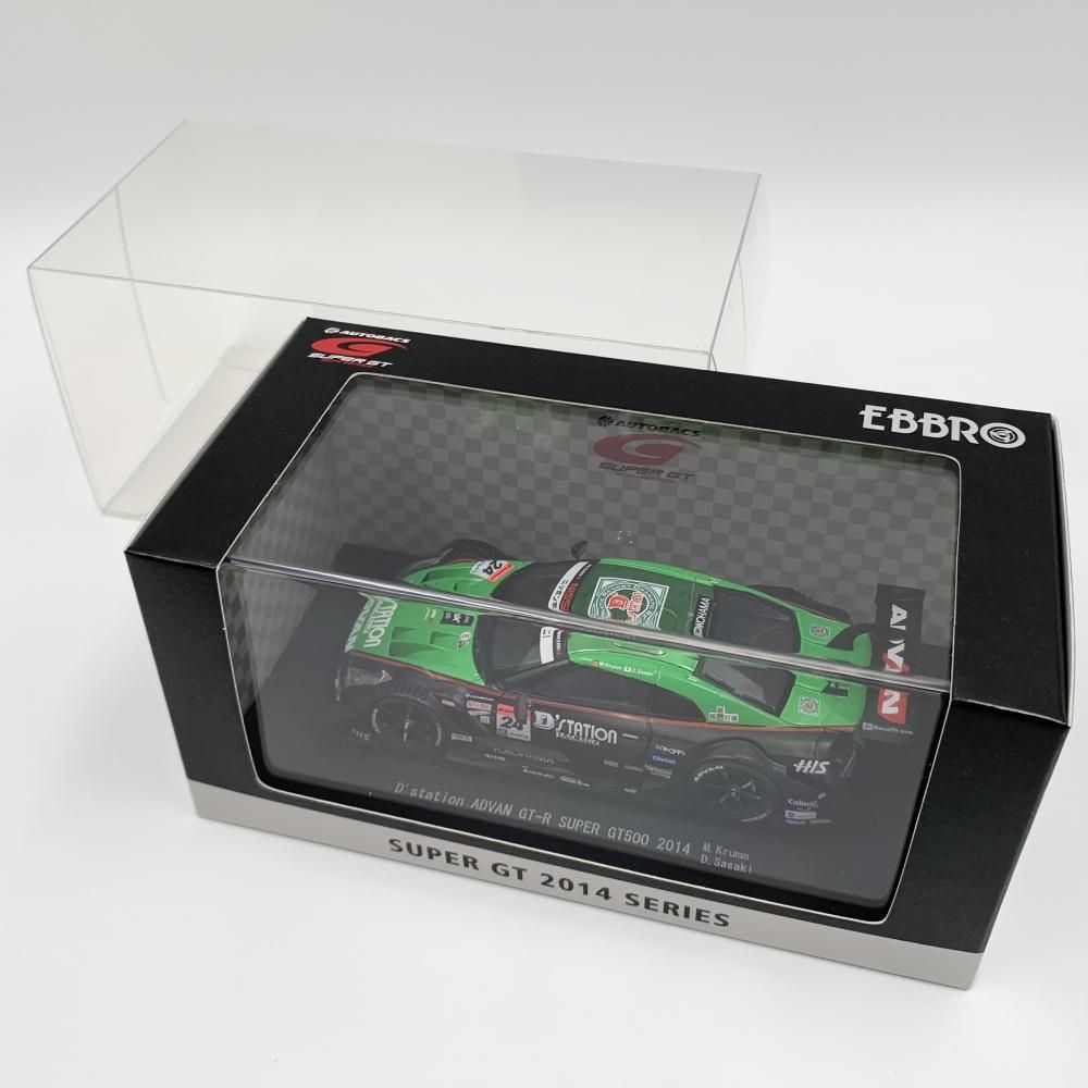 中古】訳有 エブロ 1/43 D´ステーション アドバン GT-R 2014年