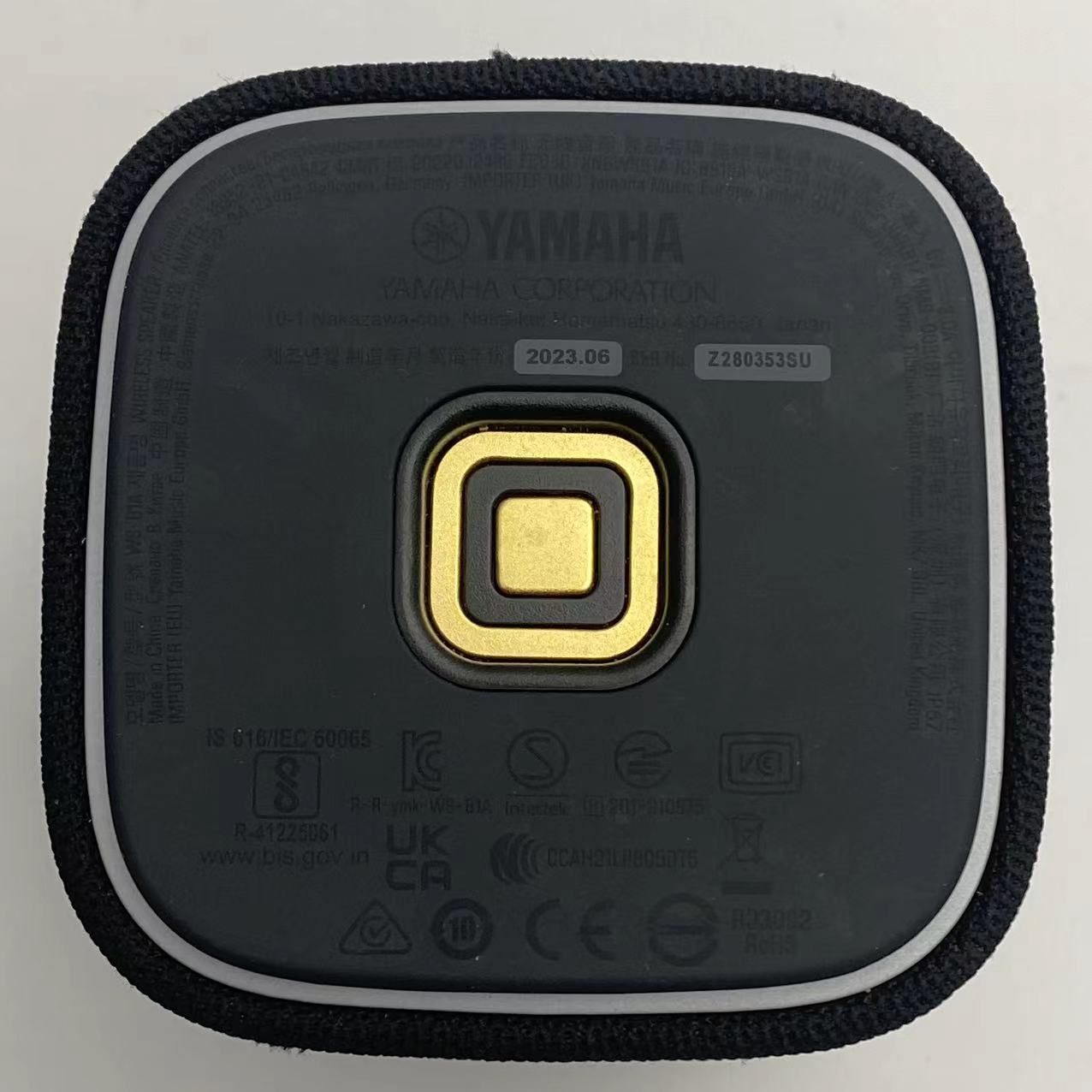 YAMAHA WS-B1A ポータブル Bluetooth スピーカー 【中古動作品