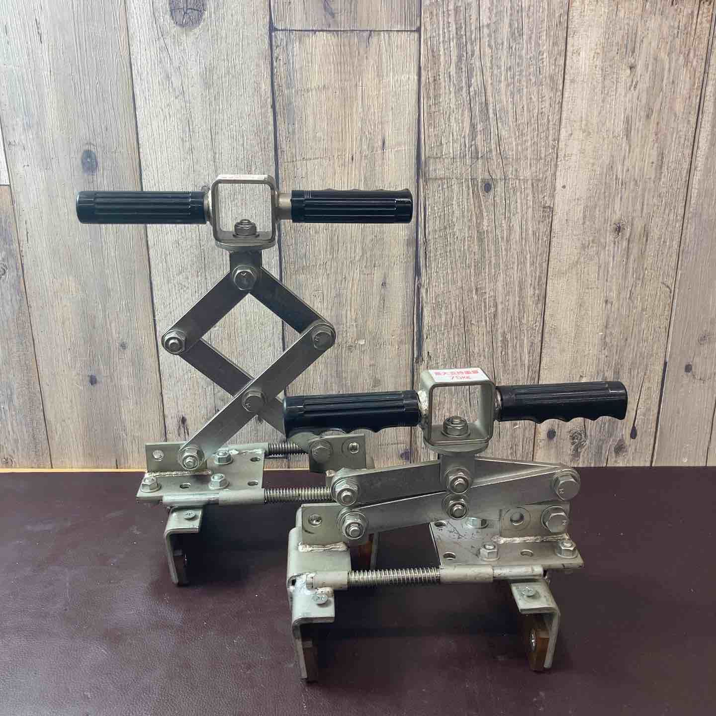 品 石材クランプ ハンドリフター 最大荷重75㎏ 石吊りクランプ 2個セット 東大和店