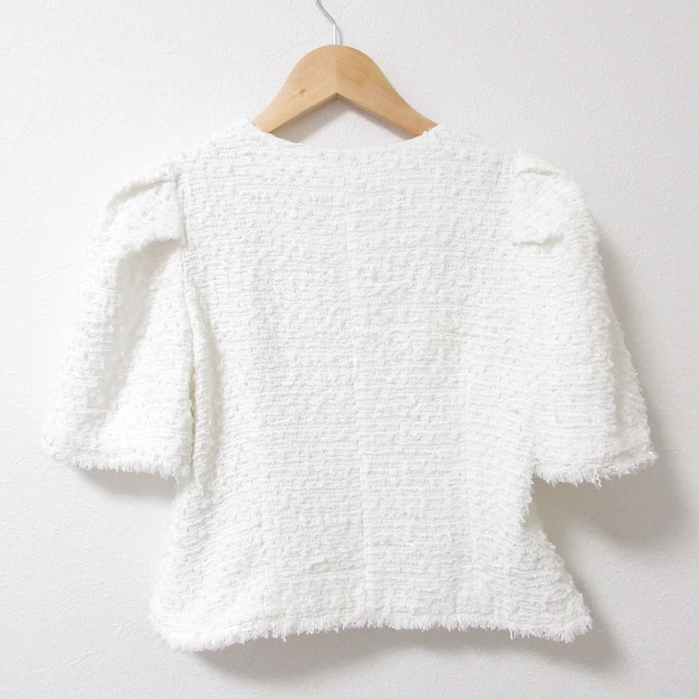 新品同様 22AW CELFORD セルフォード ファンシーツイード 半袖