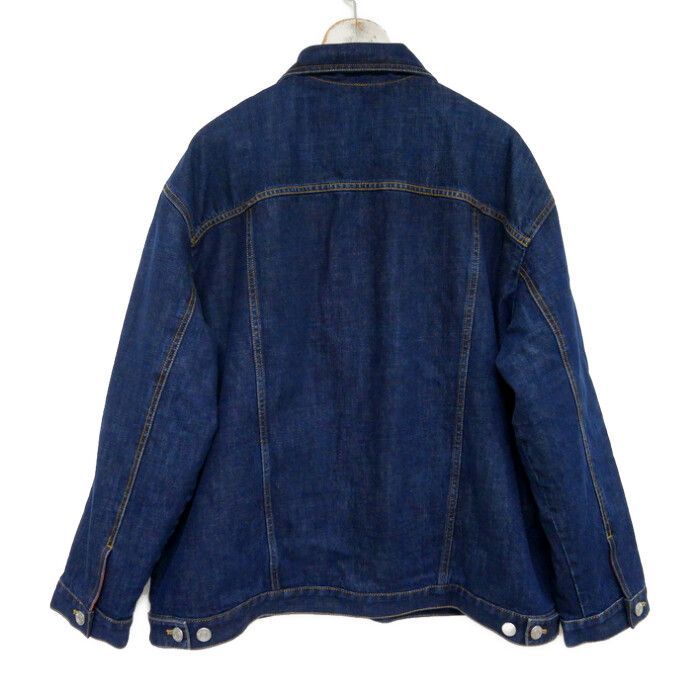 Martine Rose マーティンローズ 国内正規 20SS SPRAGGA JACKET REVERSIBLE DENIM JACKET 3rd  リバーシブルデニムジャケット Gジャン MRSS20-222 定価110000円 INDIGO インディゴ M - メルカリ