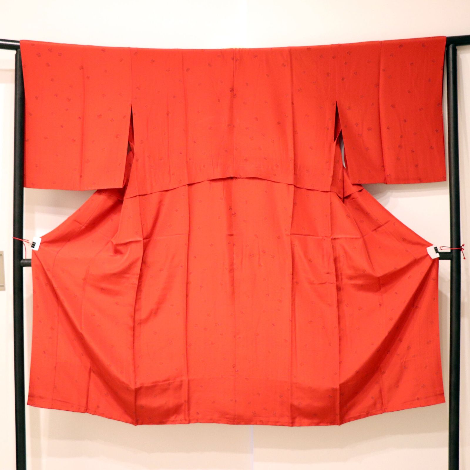 正絹 襦袢 赤 No.180609-05 梱包サイズ60