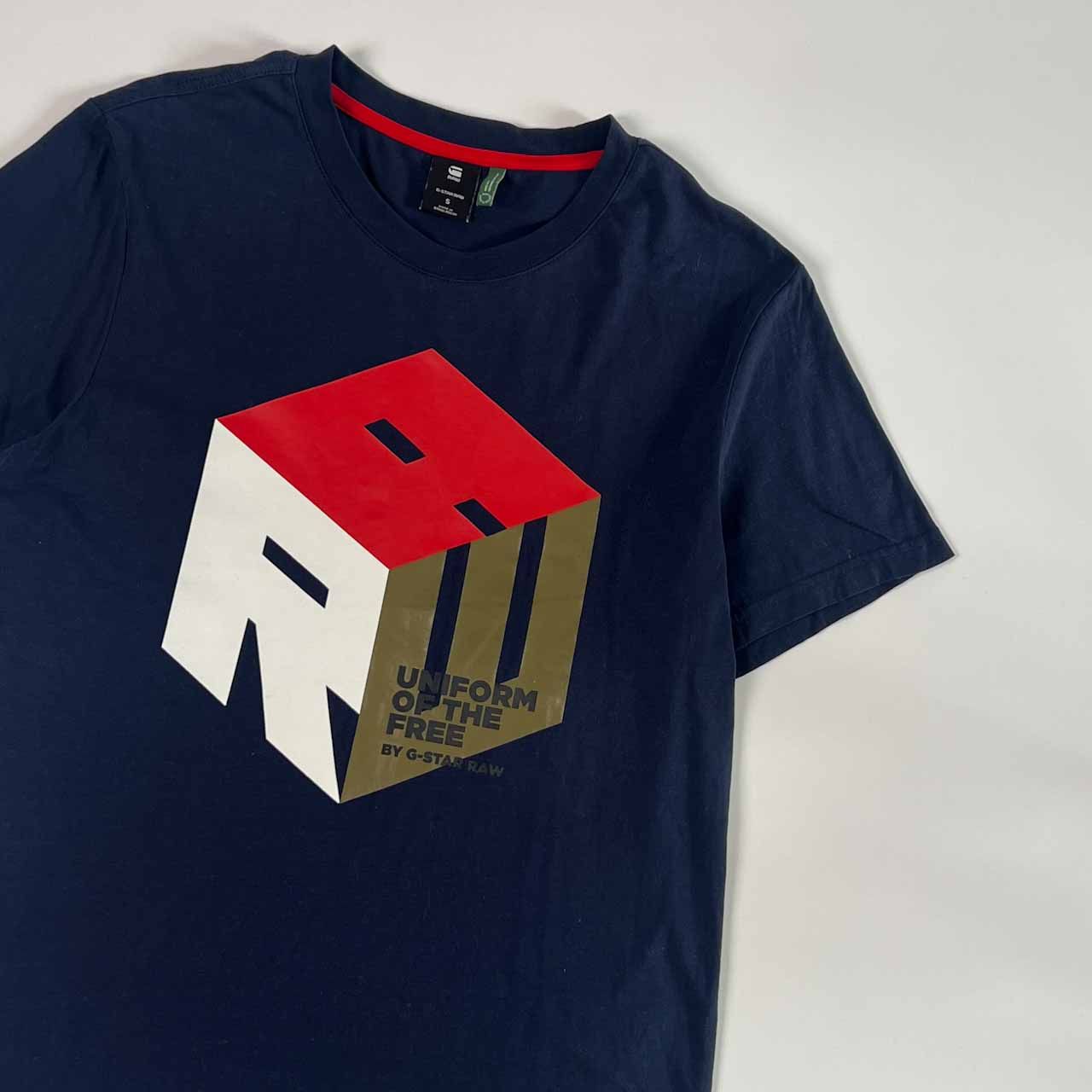 G-STAR RAW ジースターロウ UNIFORM OF THE FREE デザイン 半袖 T 