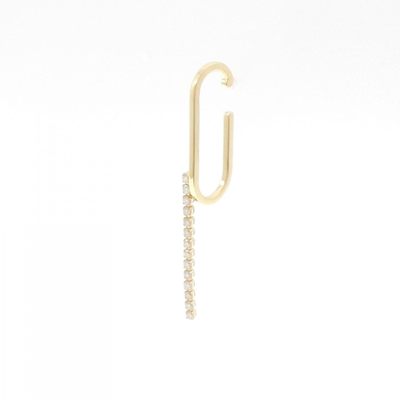 アーカー シャンデリア イヤーカフ 0.16CT 片耳
