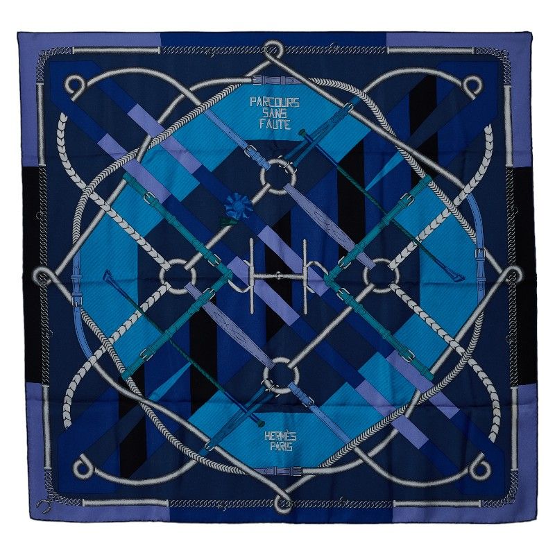 【美品】エルメス カレ90 PARCOURS SANS FAUTE 完璧なコース 楽天市場】超美品 HERMES エルメス カレ90 PARCOURS SANS FAUTE