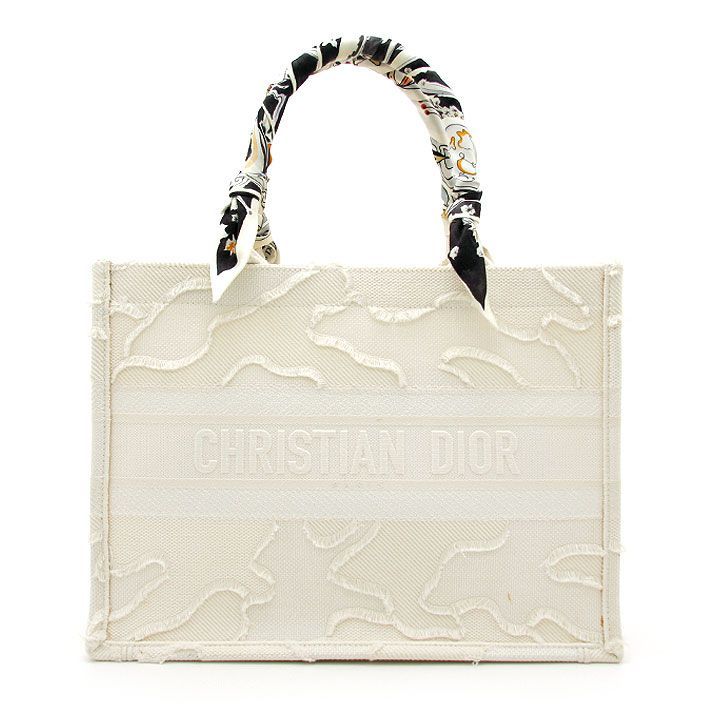 未使用 展示品 クリスチャン ディオール Christian Dior ブック トート ミディアム バッグ レース ゴールド M1296ZEAV VLP 90208337