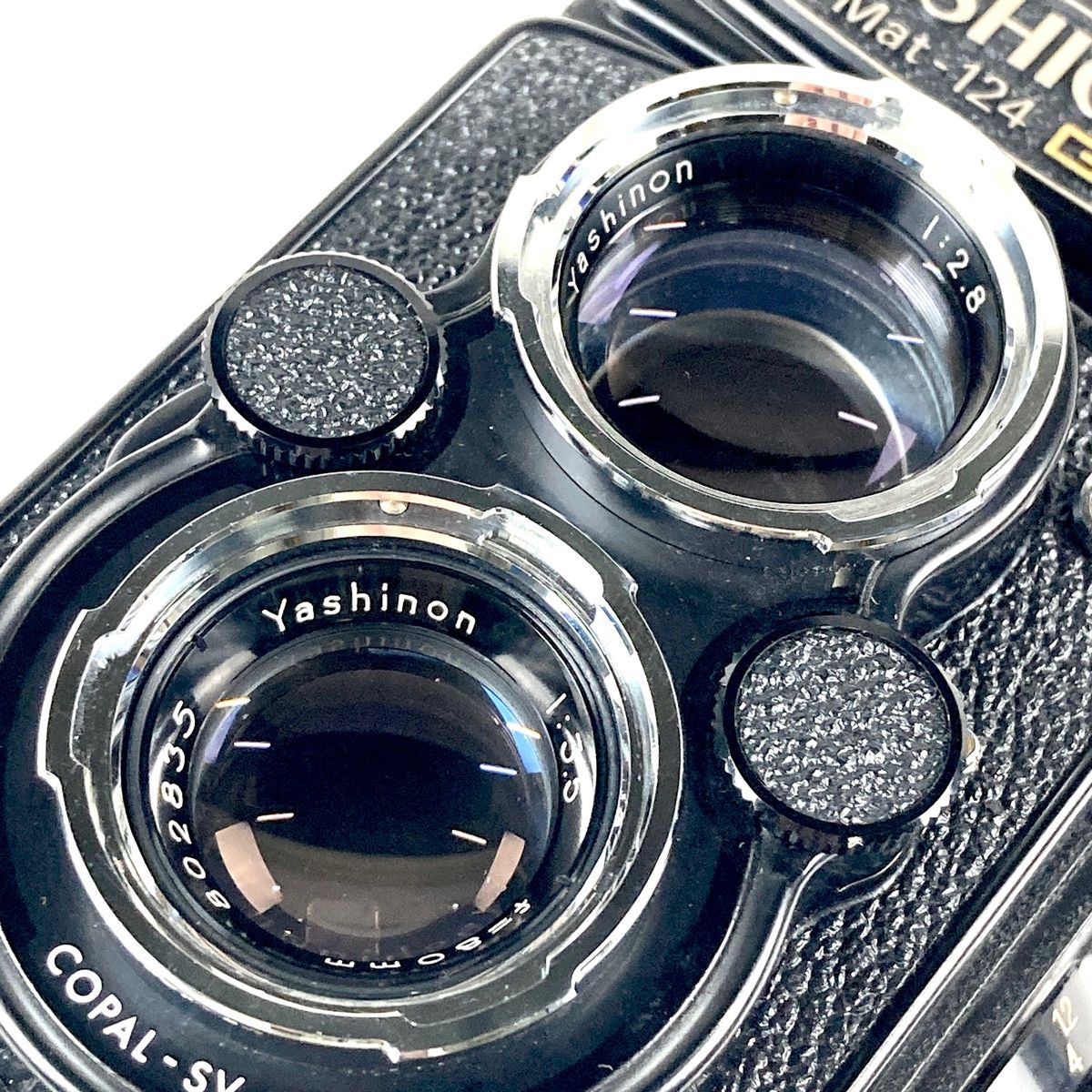 YASHICA ヤシカ Mat-124 G 二眼レフカメラ Yashinon 80mm F2.8・F3.5