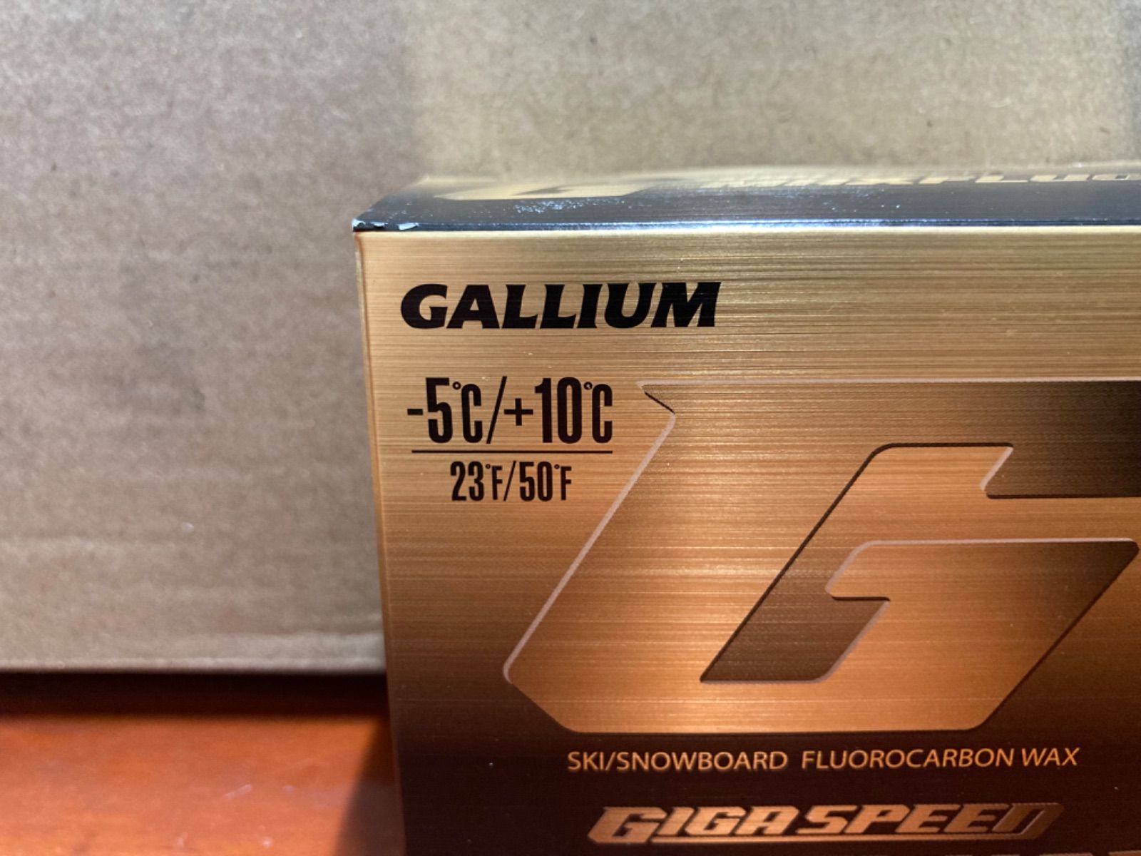 GALLIUM GIGA SPEED MAXFLUOR -5℃/+10℃ ガリウム ワックス