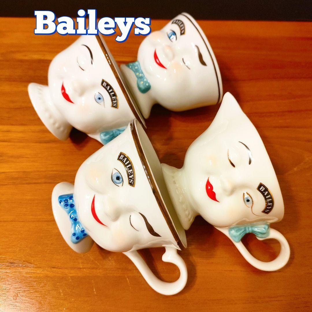 大人気☆Baileys ベイリーズフェイスカップ 美品 ビンテージ 可愛い骨董品