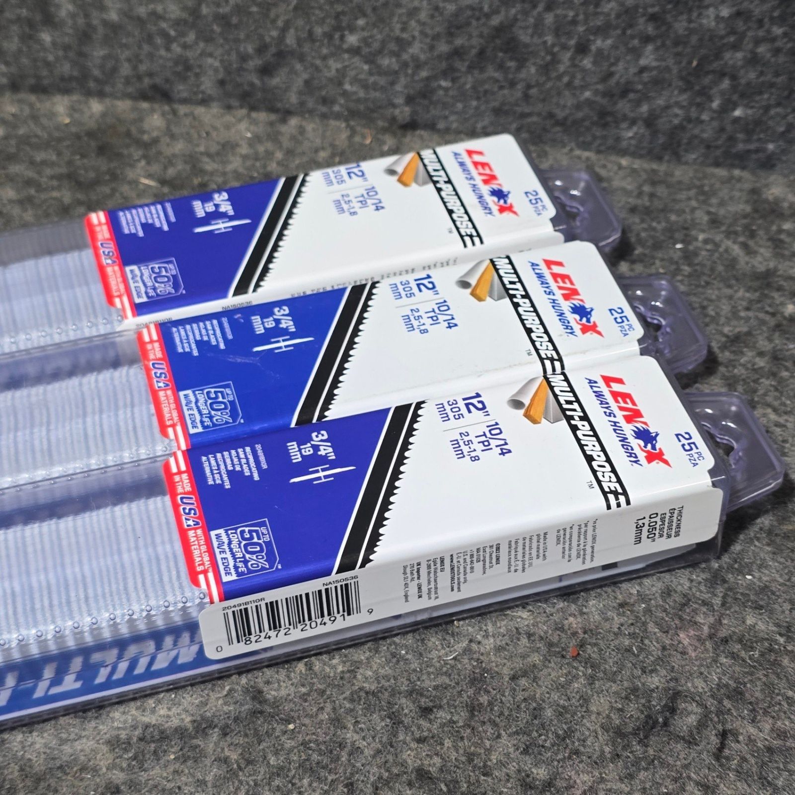 ♥ 未開封品 レノックス LENOX 20491B110R セーバーソーブレード 25枚入 300mm 3パックまとめ売り 桶川店