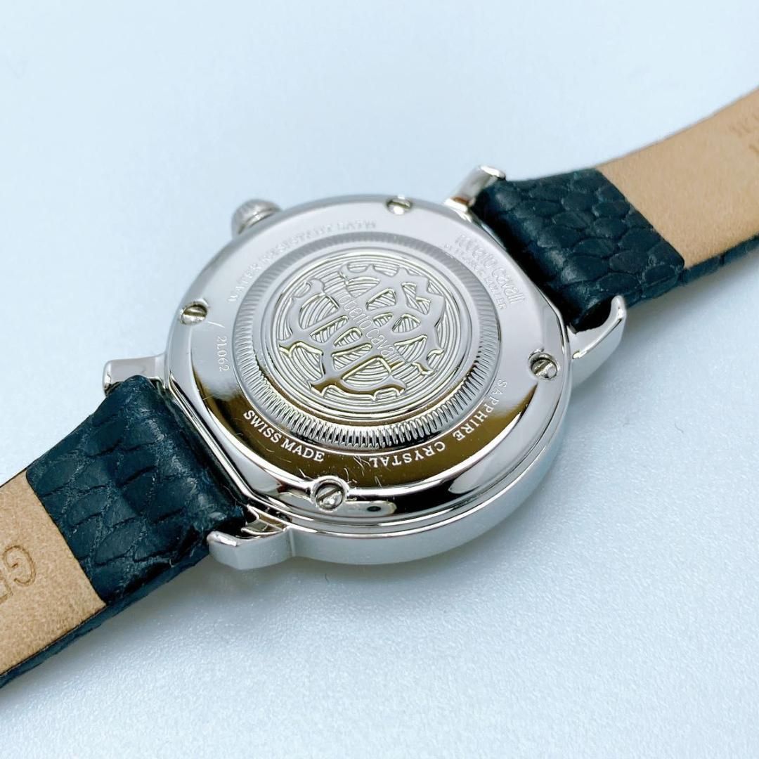 11 ロベルトカヴァリ バイ フランクミュラー シェル レディース 腕時計  