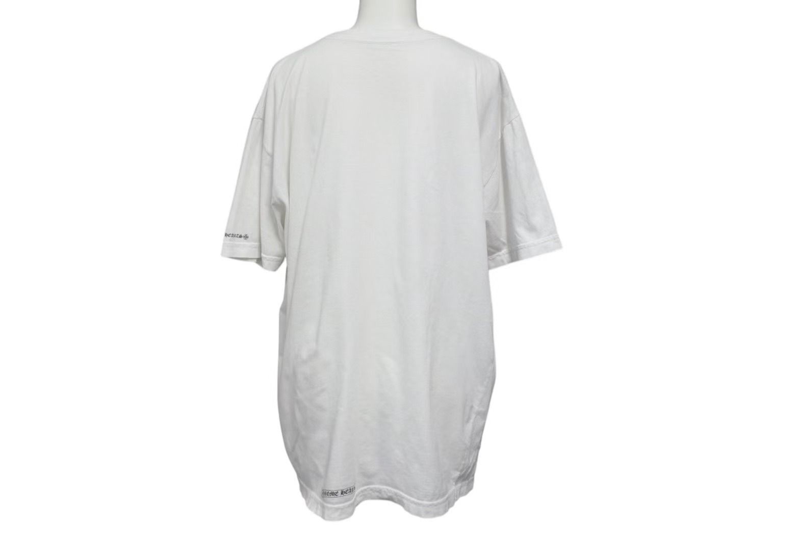CHROME HEARTS クロムハーツ 半袖Tシャツ 新型 ネックロゴ CHROME HEARTS クロムハーツ 半袖Tシャツ 新型 ネックロゴ