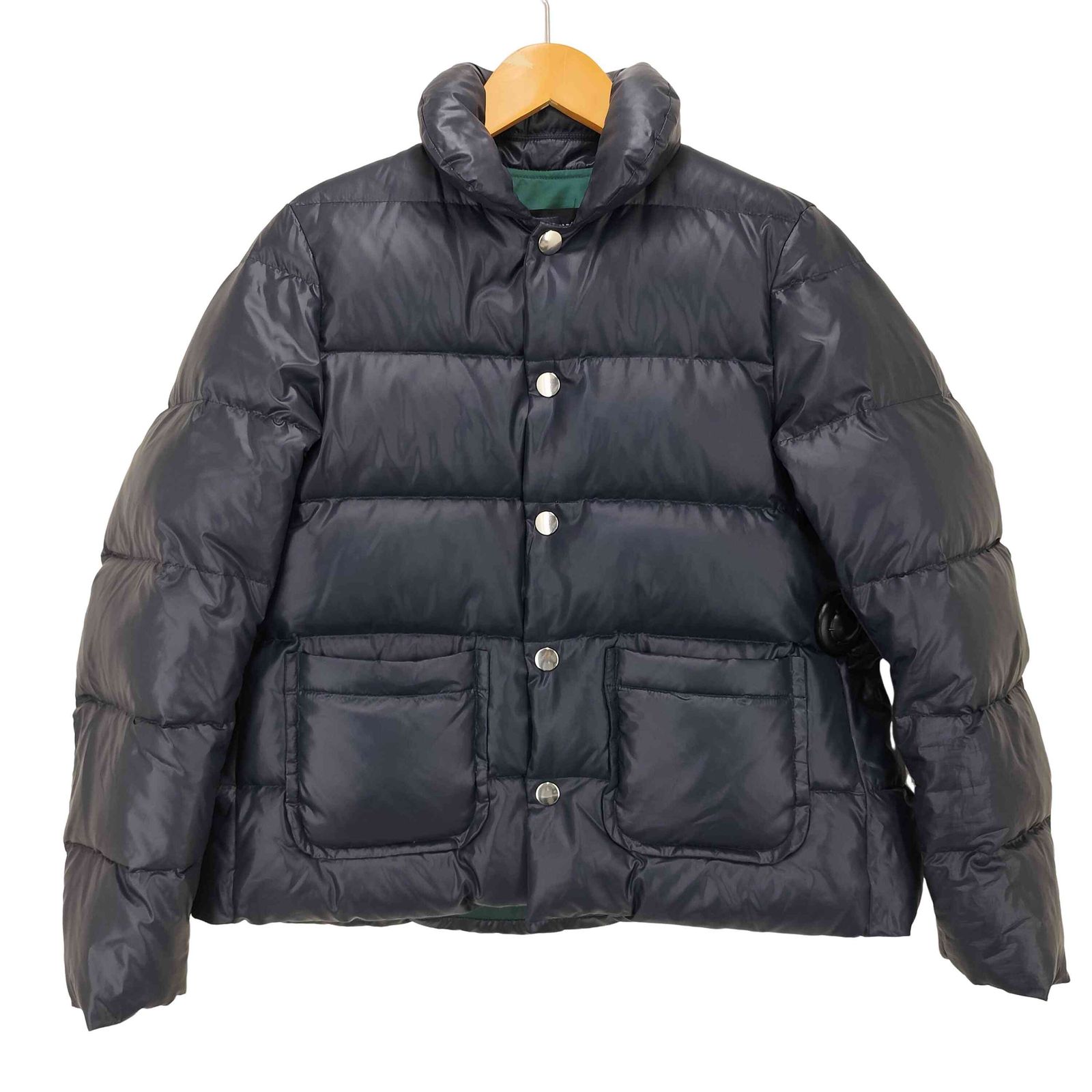 トリココムデギャルソン tricot COMME des GARCONS AD2021 ショート丈スナップボタンダウンジャケット レディース JPN S