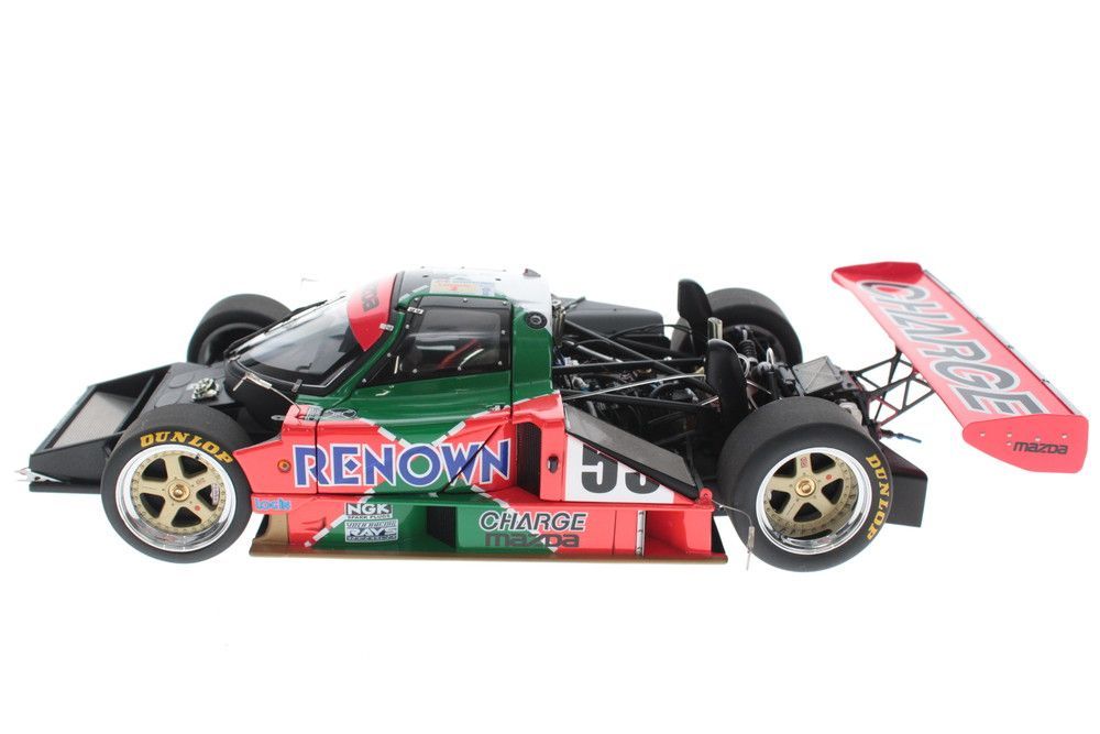 オートアート 1/18 マツダ787B 55号車 ル・マン Amazon | AUTOart 1/18 シグネチャーシリーズ マツダ 787B '91