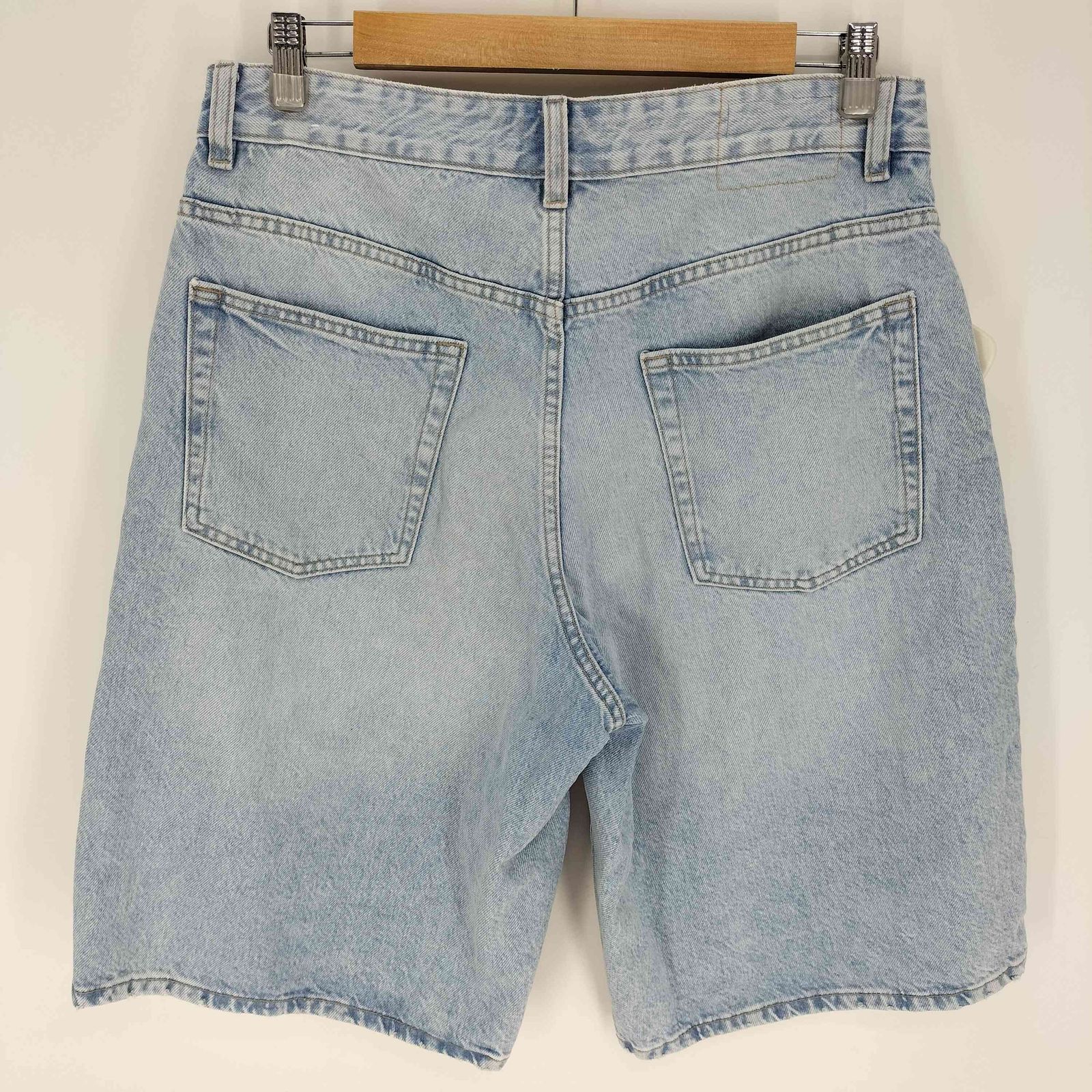ザラ ZARA BAGGY DENIM SHORT ビックシルエット ワイド バギー