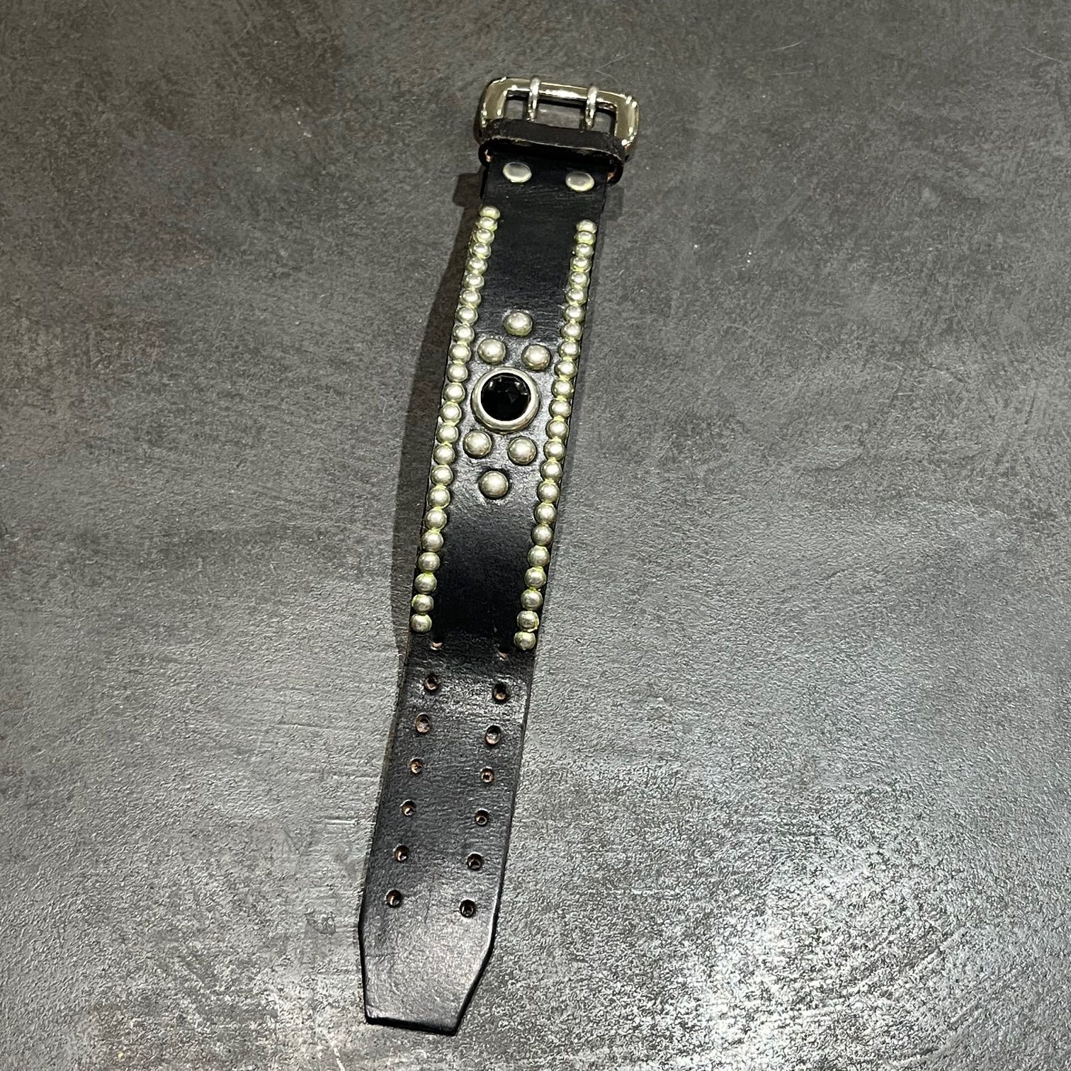 celt&cobra WOLF'S HEAD コラボ スタッズ レザー ブレスレット