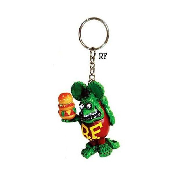 Rat Fink Resin Keychain Car Motorcycle Keyholder Keyring Keychain