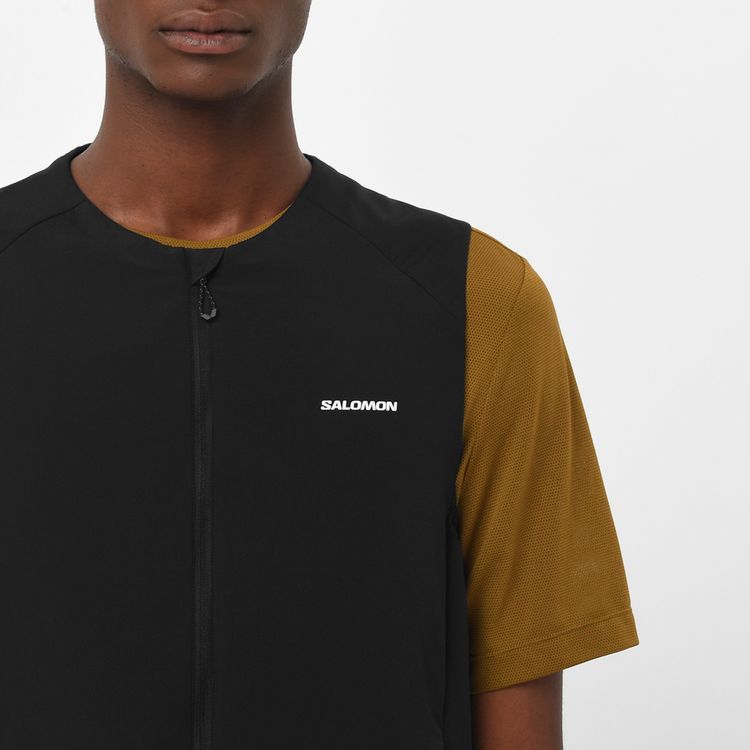 25秋冬 サロモン Salomon メンズ MOUNTAIN FLEX HYBRID LC2650400 プリマロフト ベスト 袖なし アウトドア 登山 WWW_NOITHATQUANGTHANH_NET