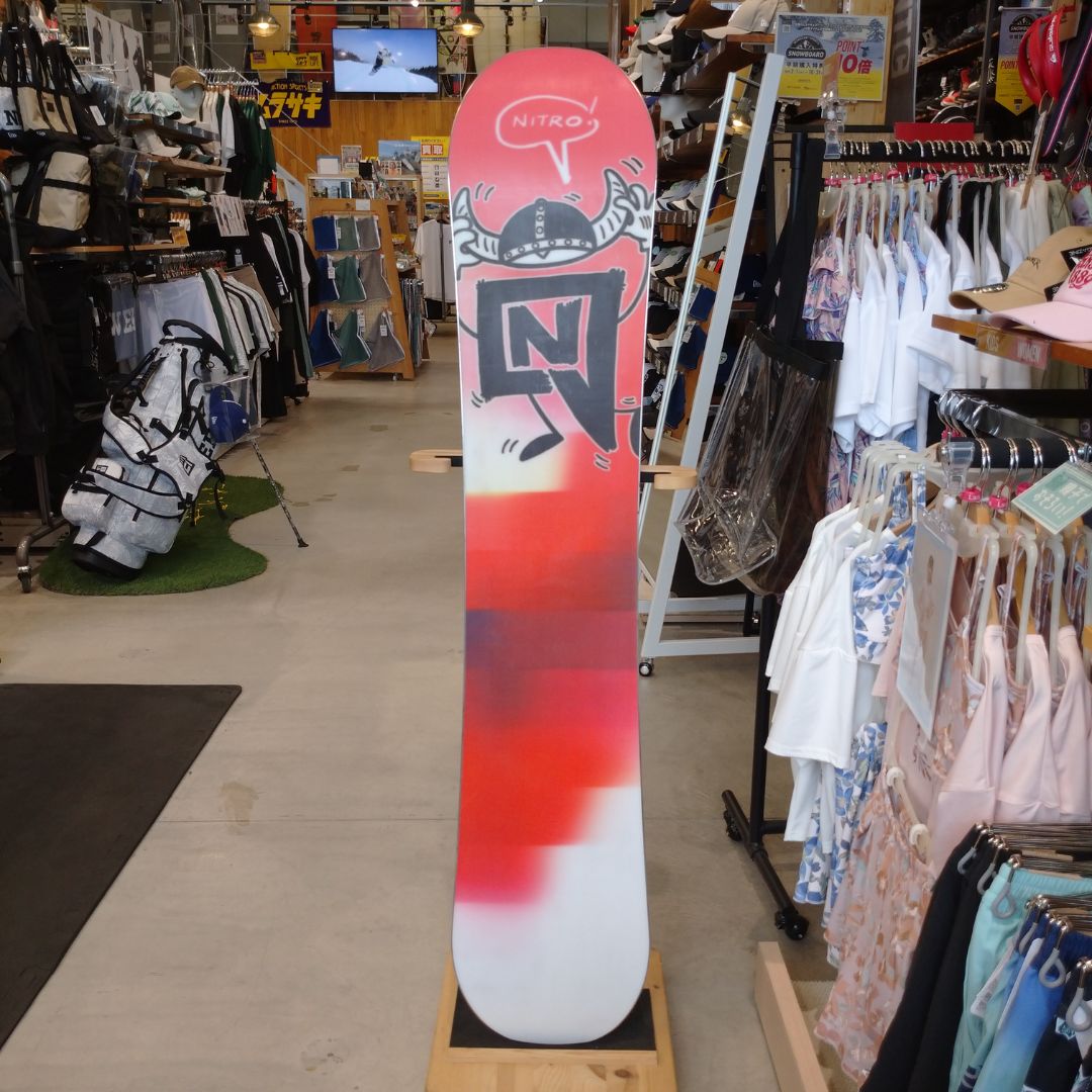 USE702【ムラスポ公式】NITRO ナイトロ FUTURE TEAM PRO MK 142cm 24