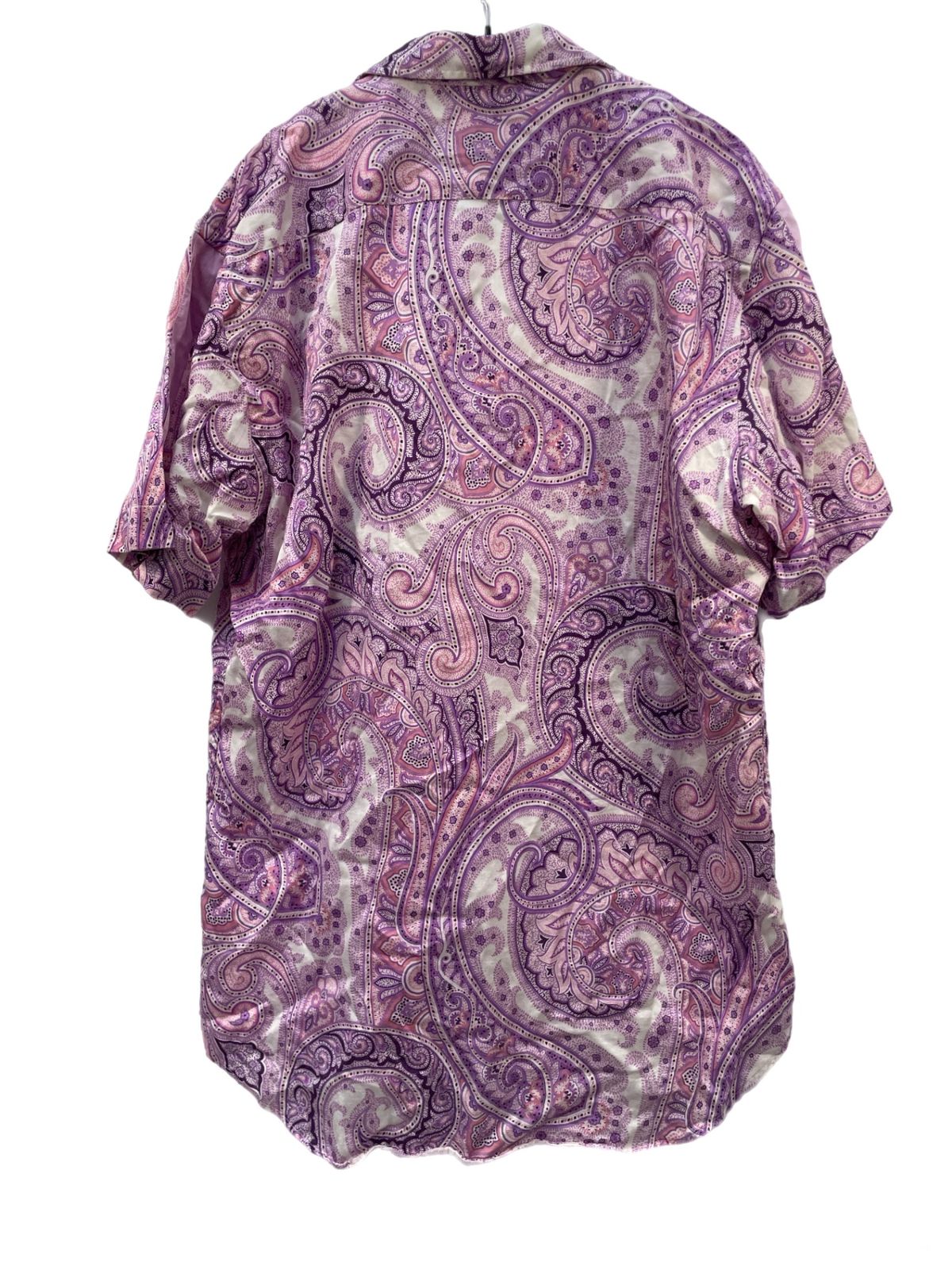 美品希少✨エトロ ポロシャツ 半袖 ゴルフウェア ペイズリー パッチワーク 総柄 美品希少✨○ETRO エトロ ポロシャツ 半袖 ゴルフウェア ペイズリー 総