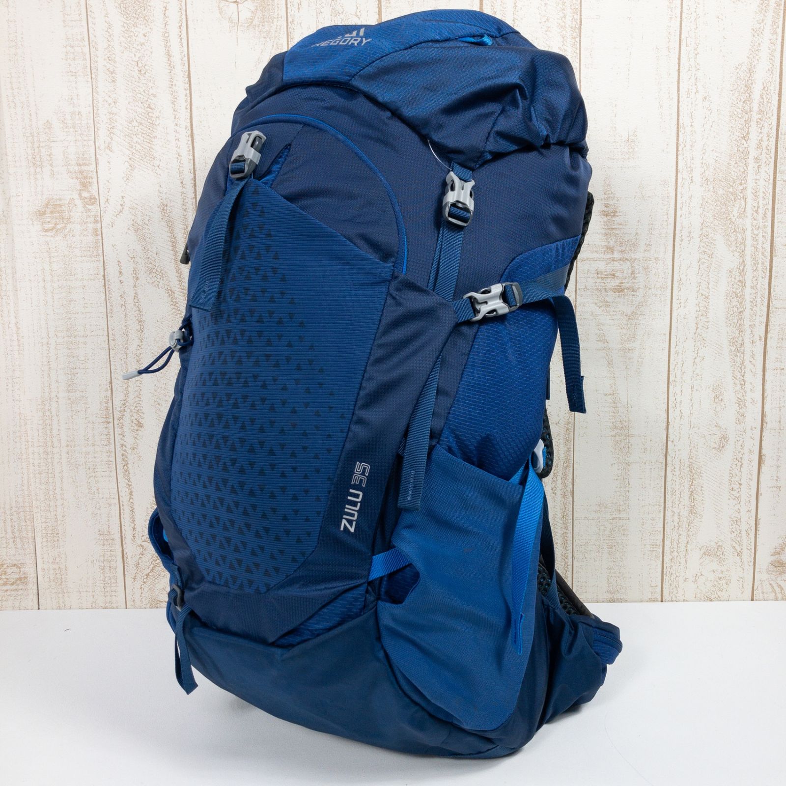 SM | |MD ブルー系 Gregory グレゴリー ズール 35 Zulu 35 エンパイアブルー ナイロン バッグ ストレージ バックパック 容量 30L～54L z00051161 エンパイアブルー 容量 30L～54L