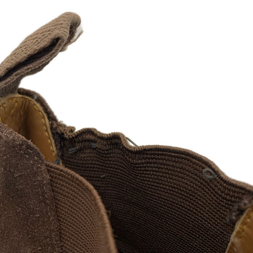 GRENSON グレンソン サイドゴアブーツ ブーツ スエード ダークブラウン