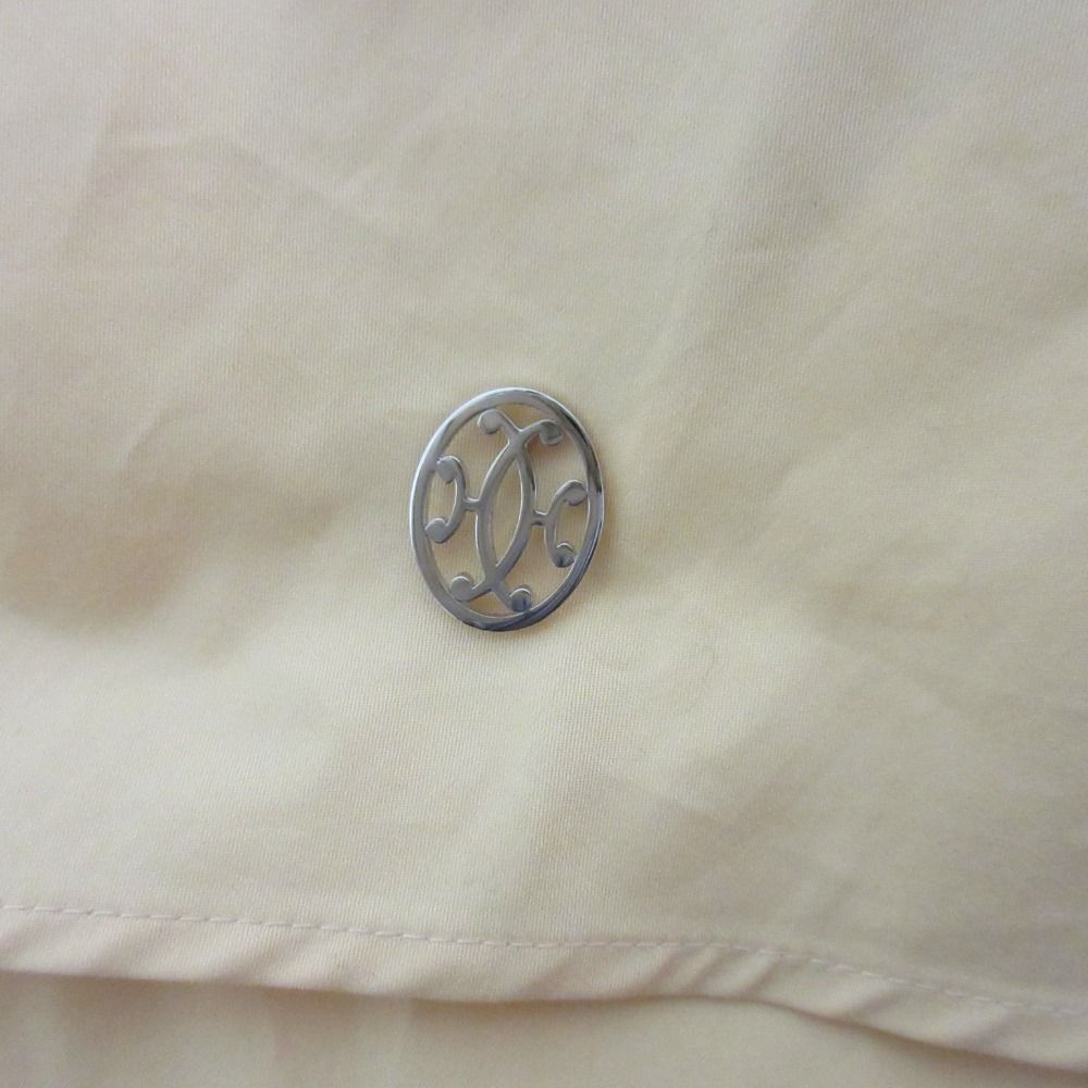 新品同様 20SS HERMES エルメス Hリフト金具 ノースリーブ ブラウス  