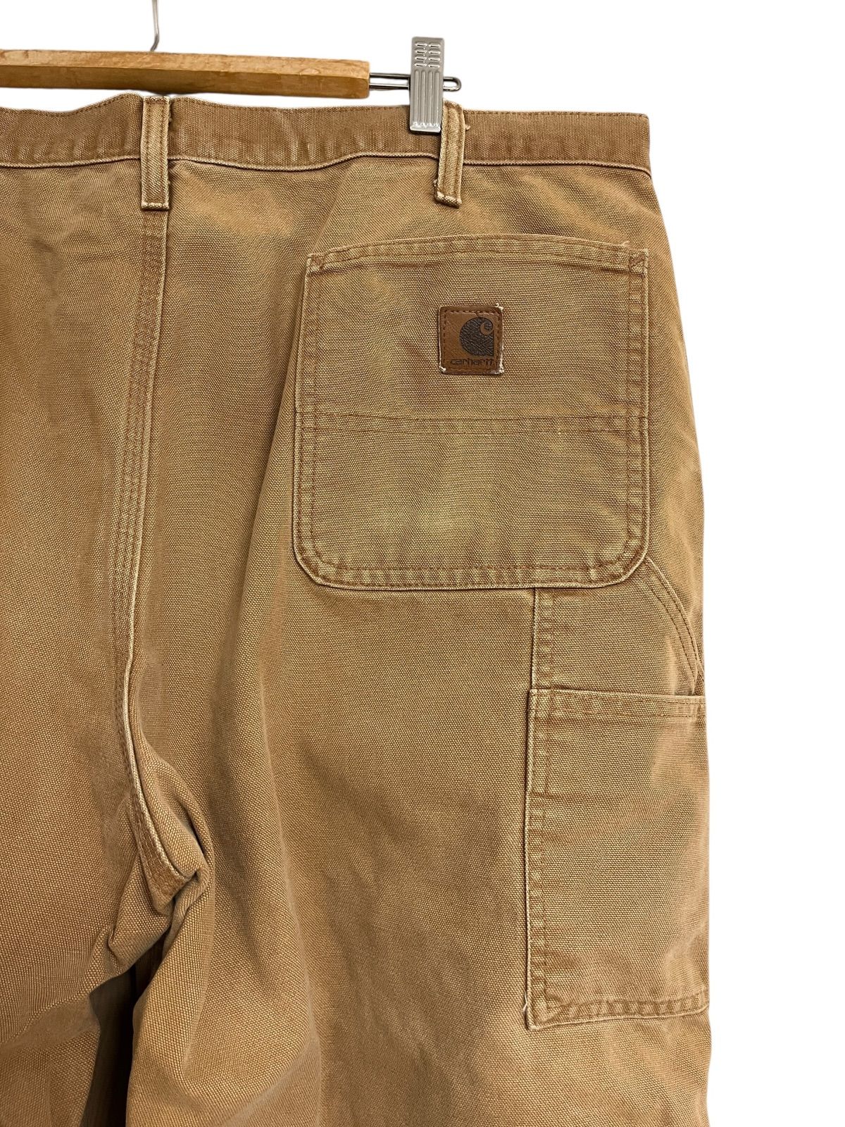 Carhartt ベージュ カーゴパンツ Carhartt Carpenter ベージュ カーゴパンツ 多ポケット - メルカリ