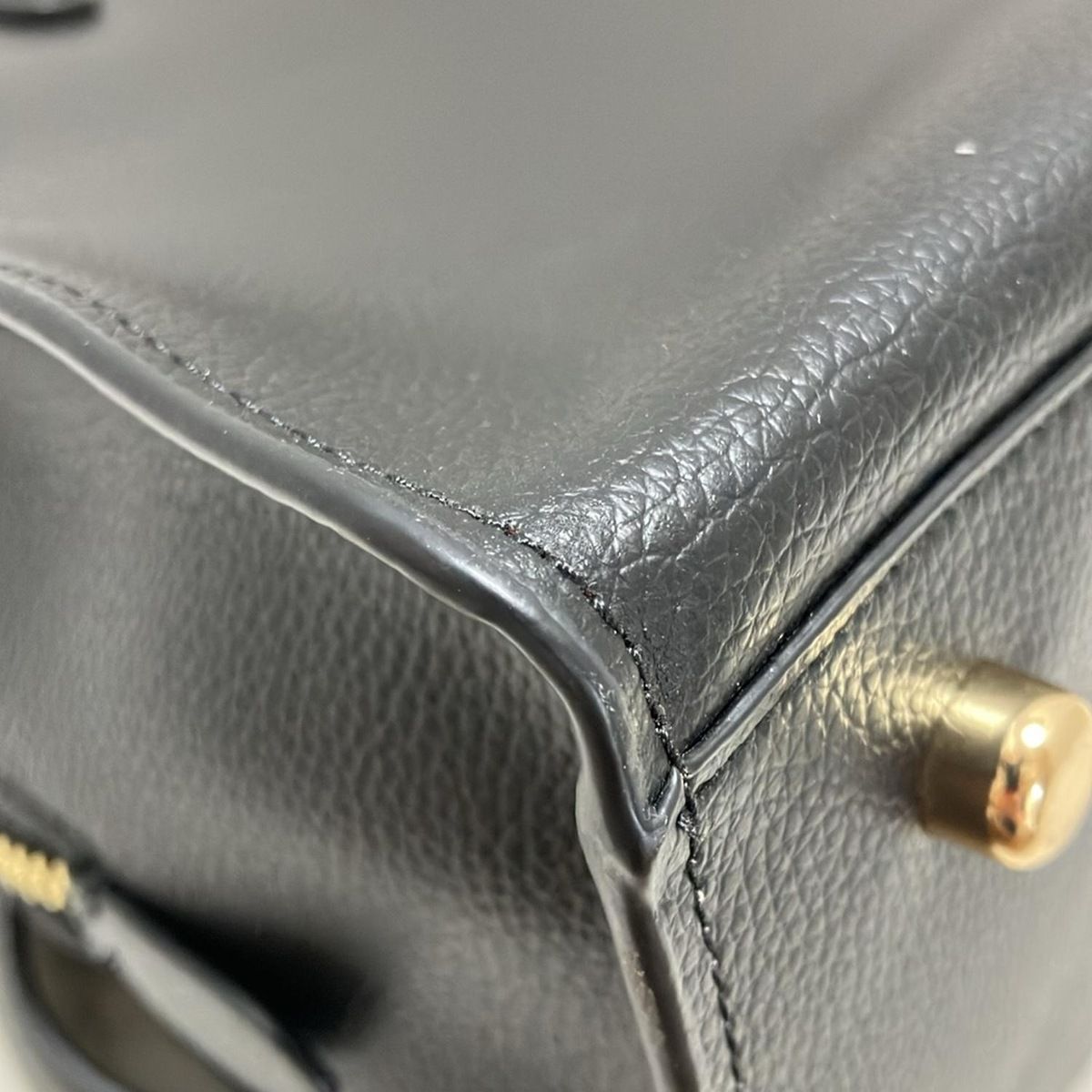 未使用級★ COACH C4077 テイタム キャリーオール40 A4収納可 黒 テイタム キャリーオール 40 ハンドバック&サッチェル