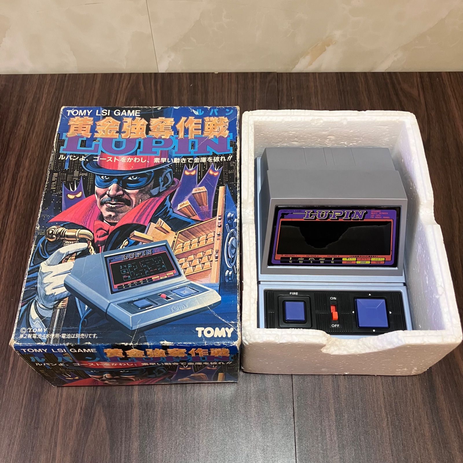 送料無料】トミー／TOMY LSI GAME ルパン黄金強奪作戦 昭和レトロ