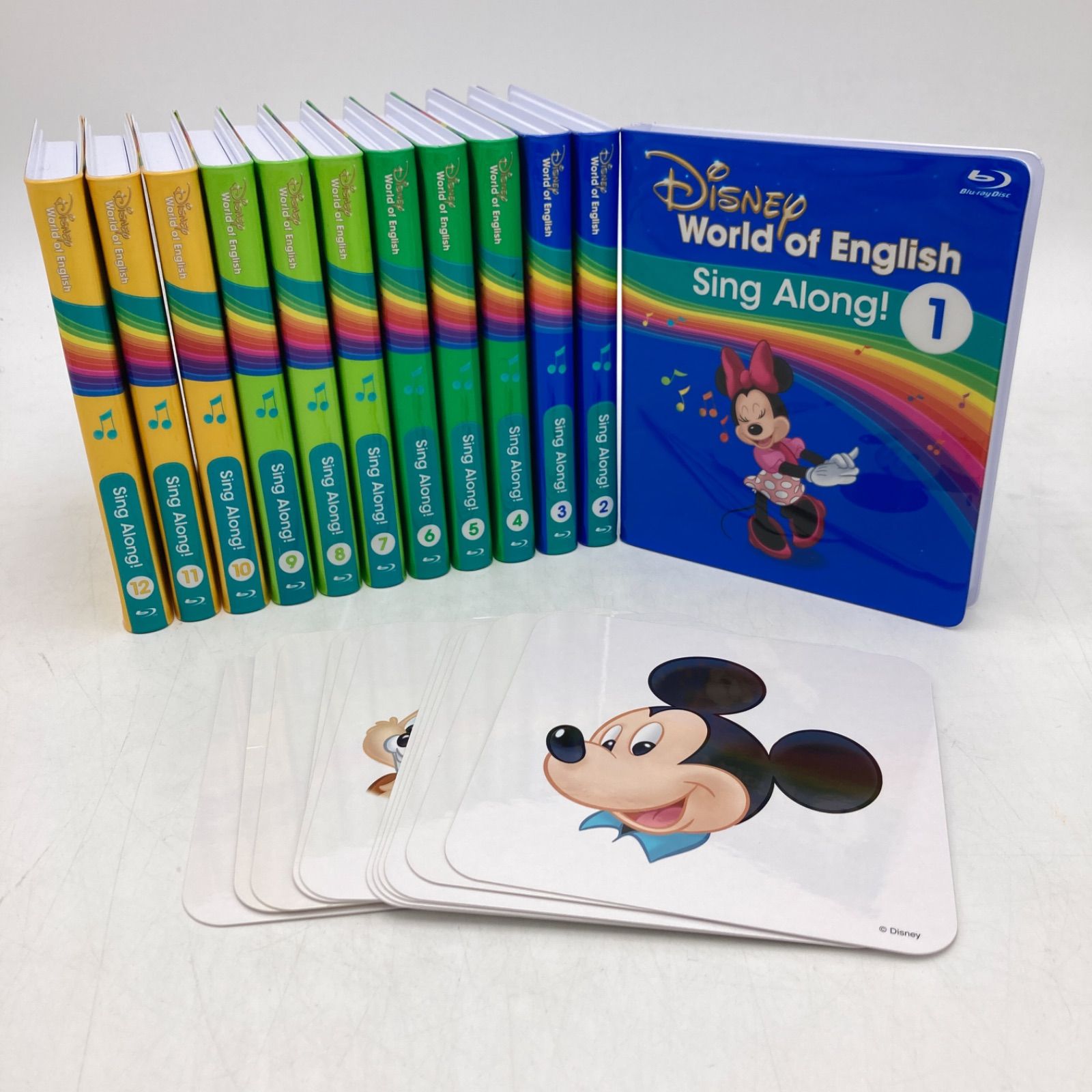 ディズニー英語システム シングアロング 1〜12 ブルーレイ - おもちゃ