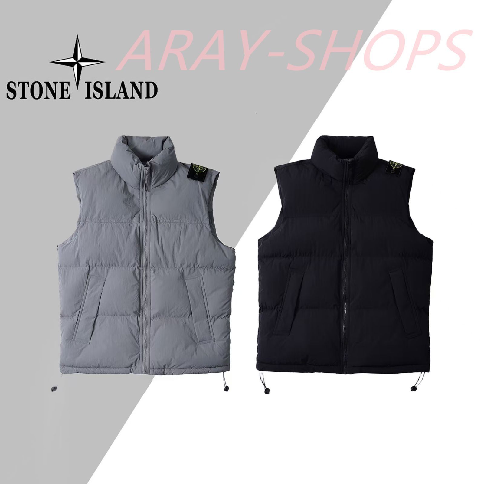 新品未使用品【STONE ISLAND/ストーンアイランド】ダウンベスト 進ん