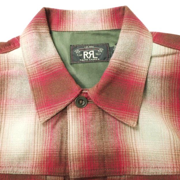 RRL ダブルアールエル JACKLEY JACKET ウールブレンド オンブレ 