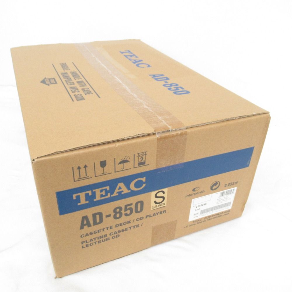 TEAC ティアック オーディオ機器 カセットデッキ CDプレーヤー AD-850  
