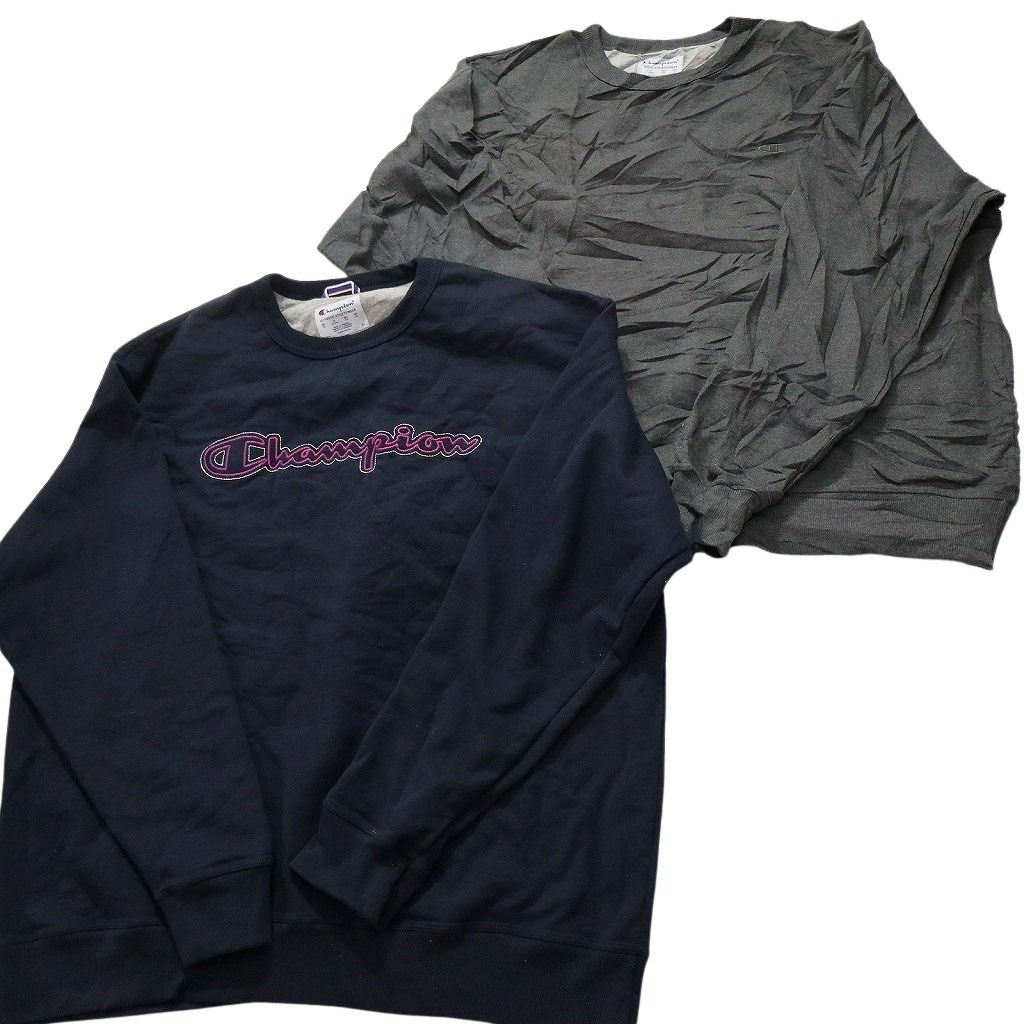 優美な 古着卸 チャンピオン Champion スウェット 8枚セット メンズ 2XL 3XL 4XL アーチロゴ Vガゼット ロゴ 古着 NC0997