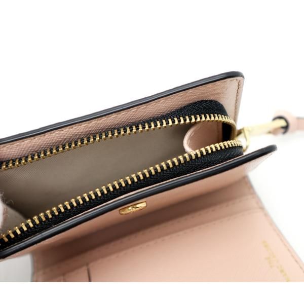 フォロー割■ MARCJACOBS マークジェイコブス財布 L字ジップ二つ折財布 MARC JACOBS マークジェイコブス L字ファスナー 2つ折り財布
