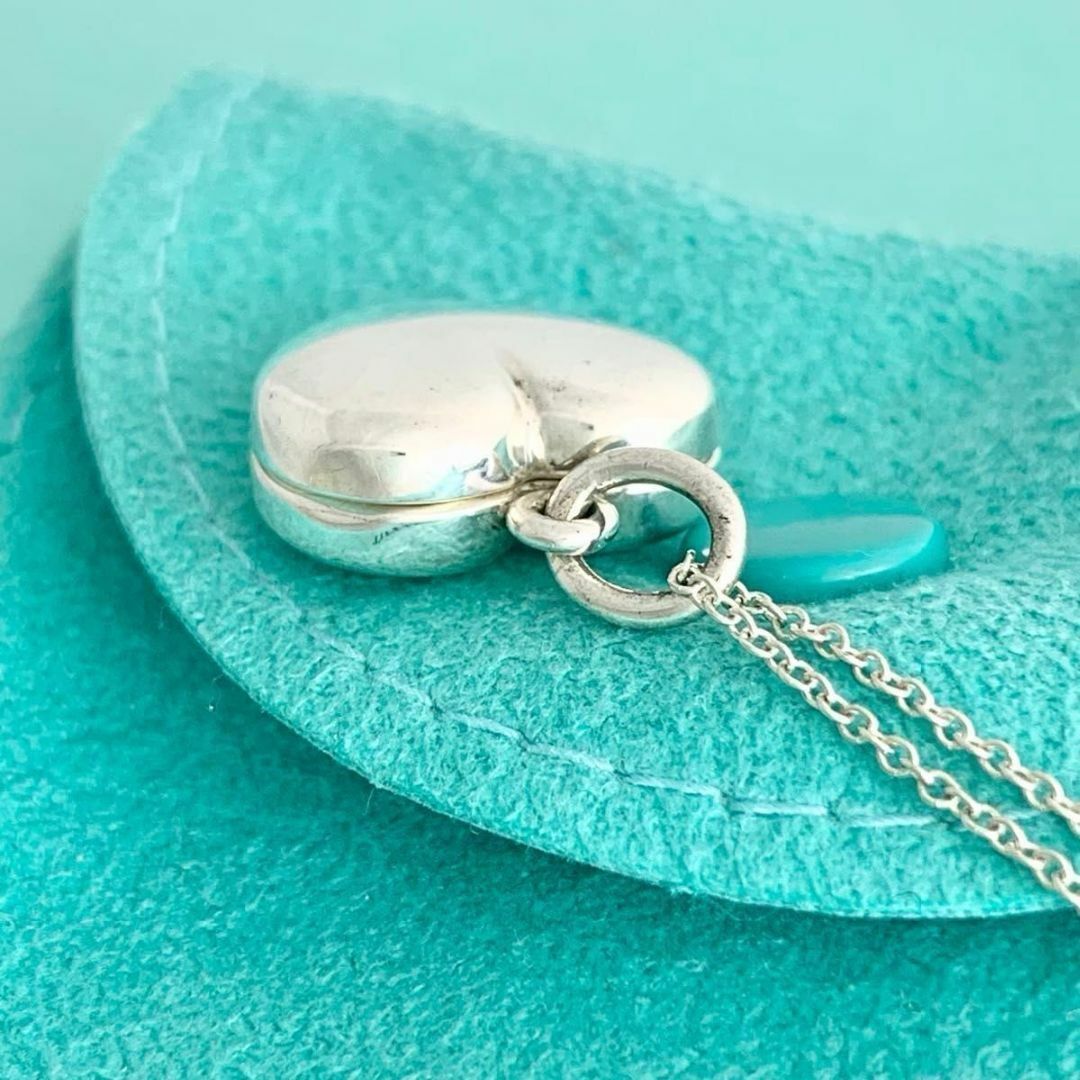 ティファニー 希少 ハート ロケット ペンダント シルバー v114e - メルカリ