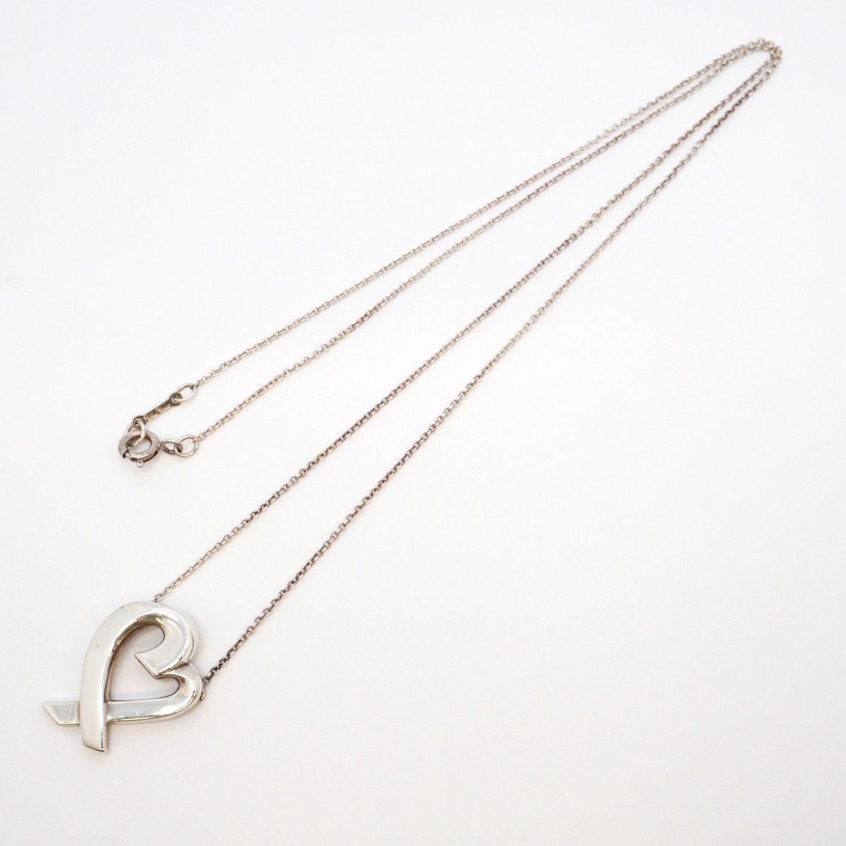 ☆SALE【5jfb0772】ティファニー ネックレス ラビングハート