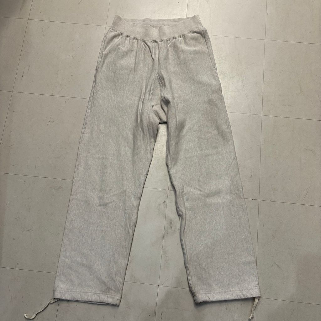 ULTERIOR アルテリア FADED SILKY TERRY RW SWEAT PANTS ワイドスウェットパンツ ULPC43-GC125-B グレー系 size 3 中目黒A09