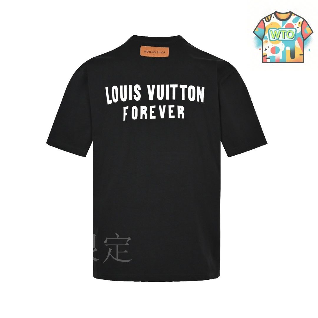 【Louis Vuitton】日本完売! ポケットロゴサイン入 Tシャツ org.jpg